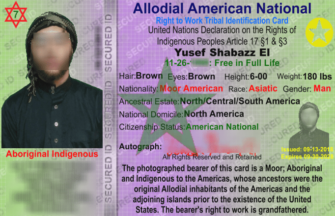 3-Card Bundle: Tribal/Right to Work/508 Card - Image 4